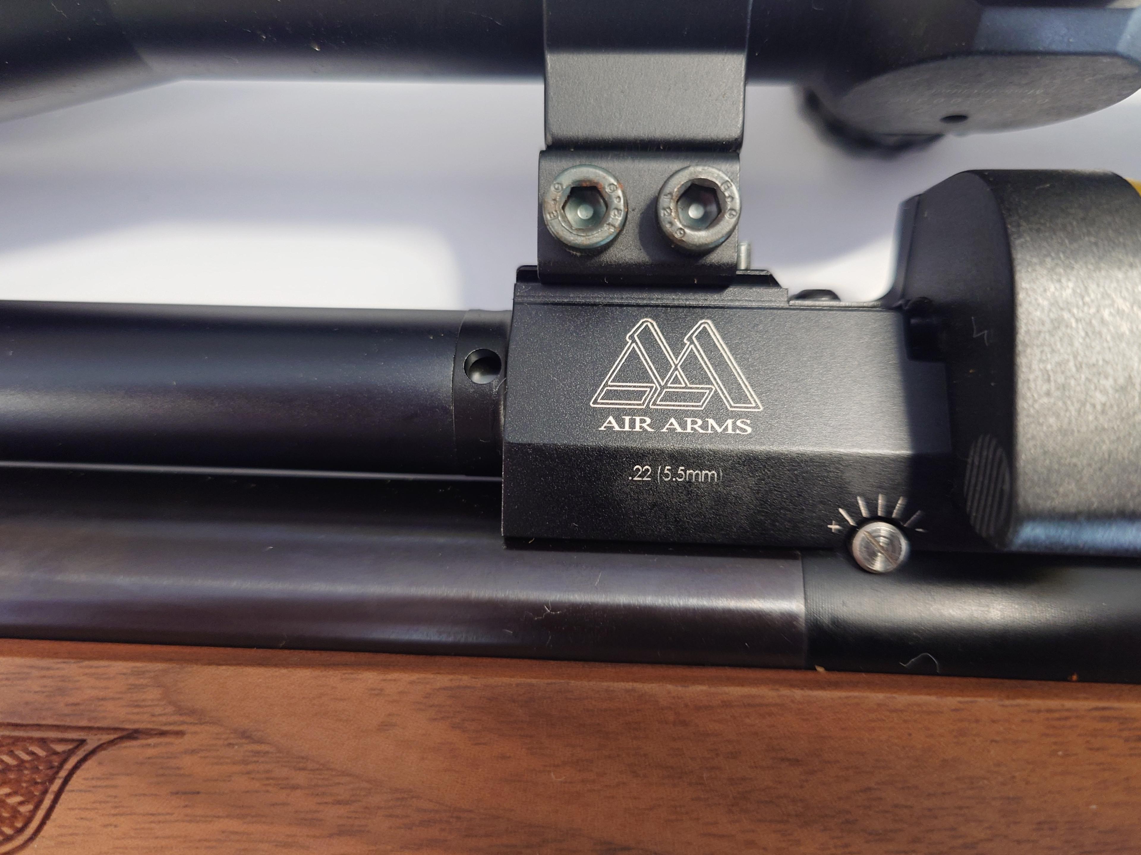 Air Arms S410-SL XTRA FAC .22 with Scope
