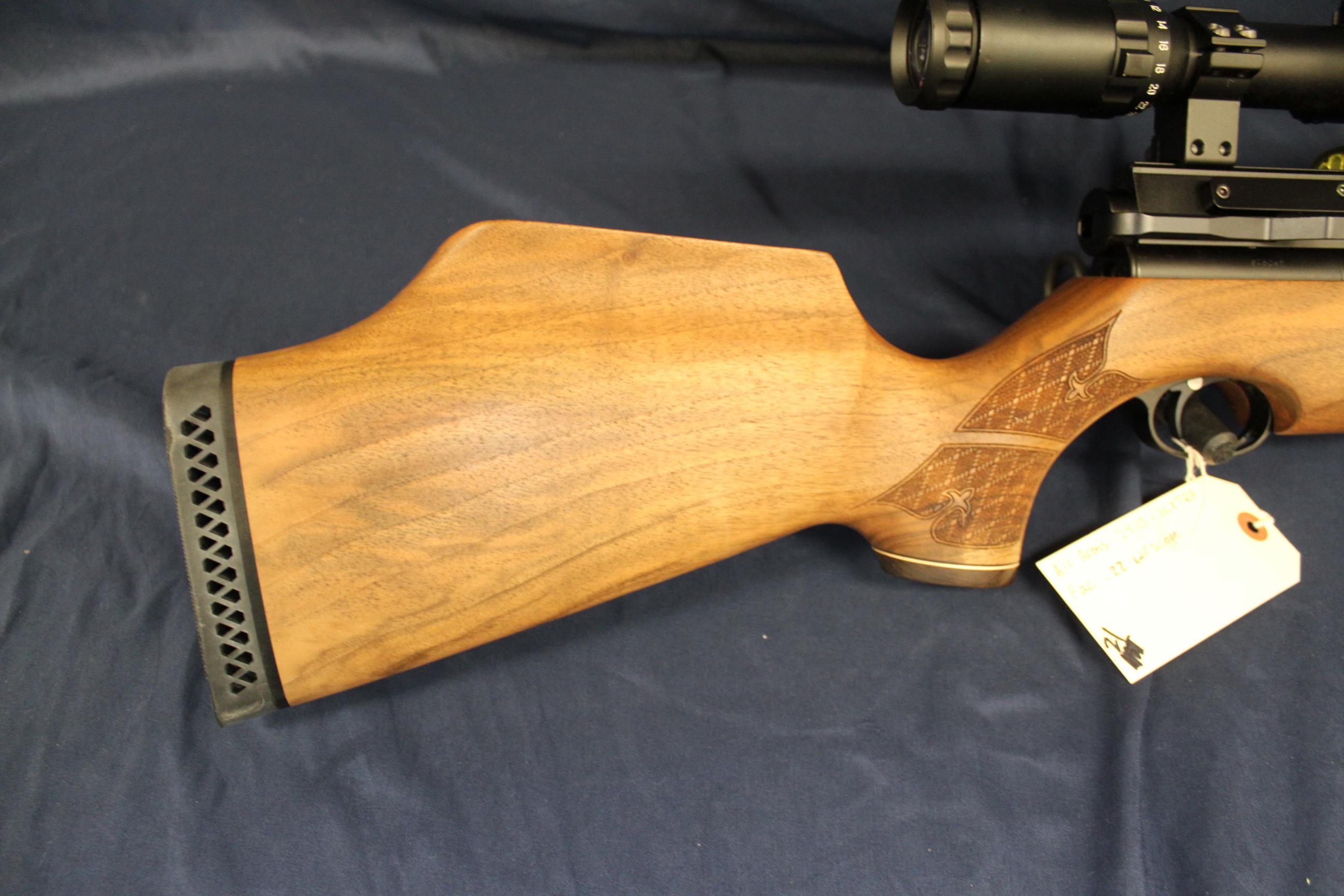 Air Arms S410-SL XTRA FAC .22 with Scope