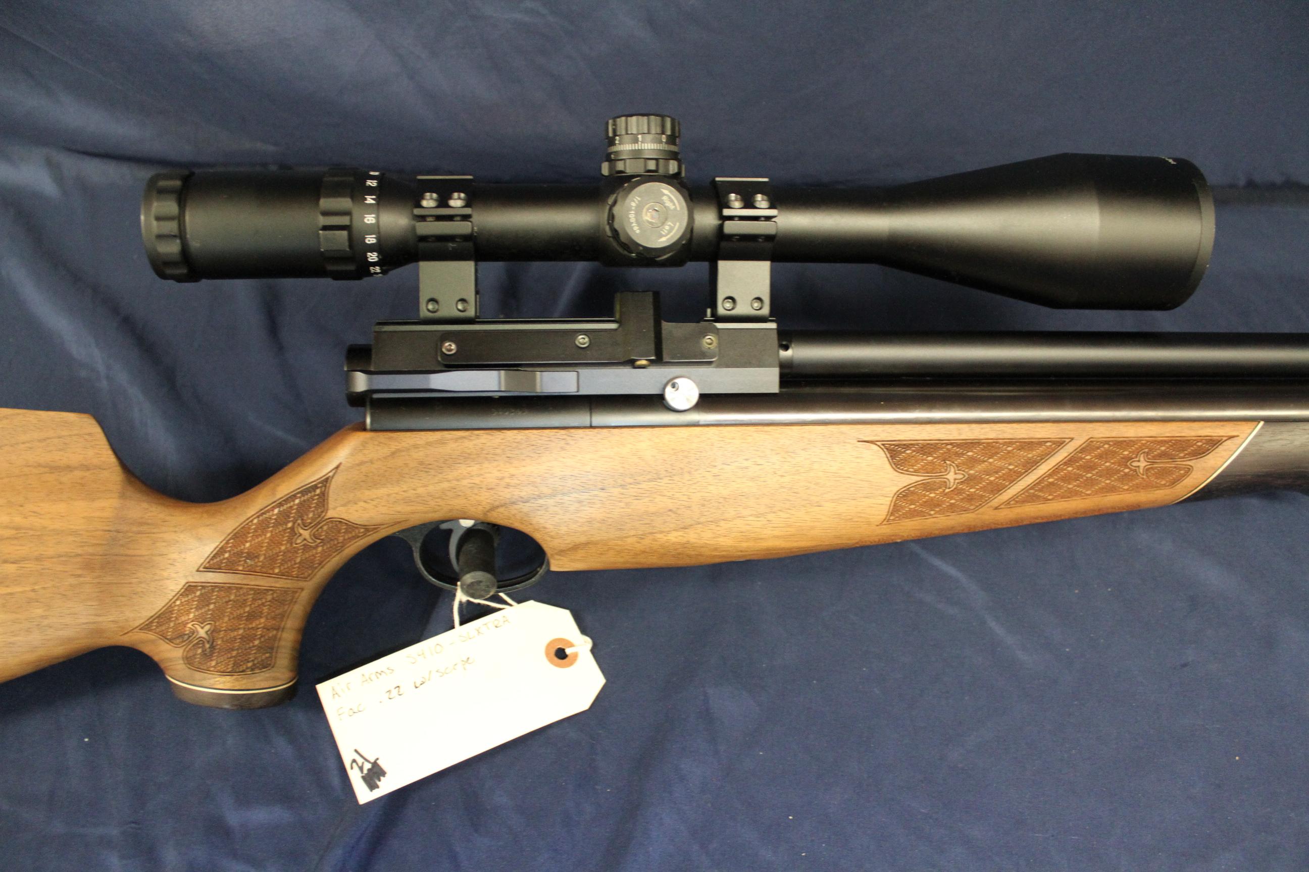 Air Arms S410-SL XTRA FAC .22 with Scope