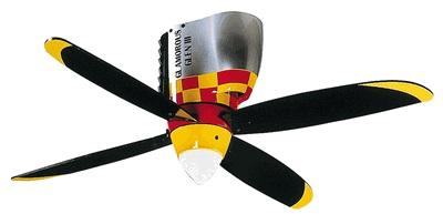 NO RESERVE - P51 Mustang Ceiling Fan