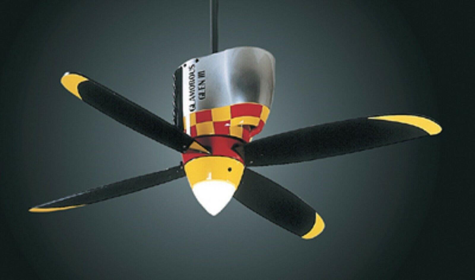 NO RESERVE - P51 Mustang Ceiling Fan