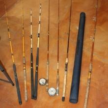 NO RESERVE - Fishing Poles and Tackle Boxes