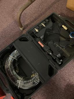 Empty Milwaukee circular saw box craftsman air socket