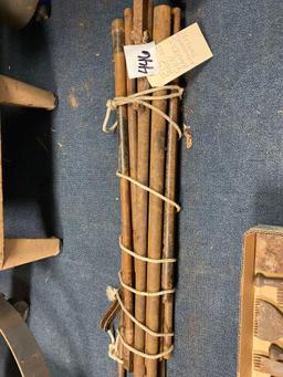 misc old gun barrels approximately 12