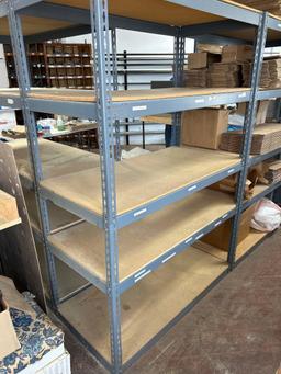 heavy duty five tiered shelf