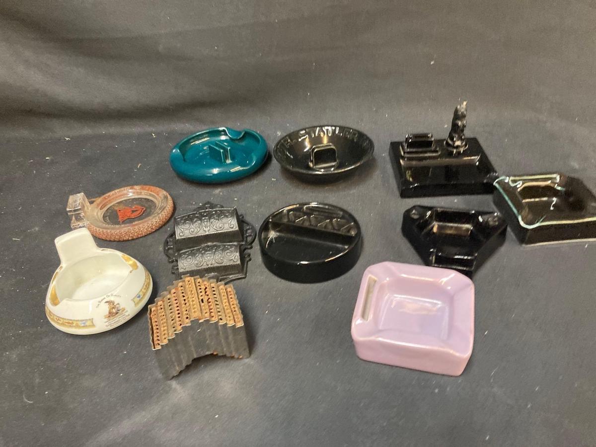 ashtrays matchstick matchbook holders