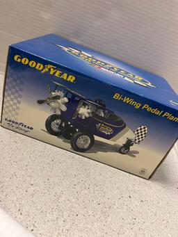 NASCAR Crown Goodyear Bi Wing pedal plane new in box