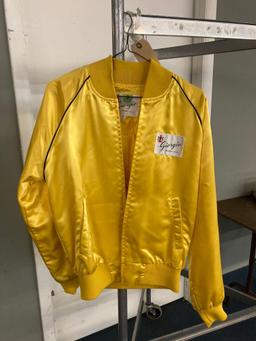 Giorgio Beverly Hills satin wind breaker size medium