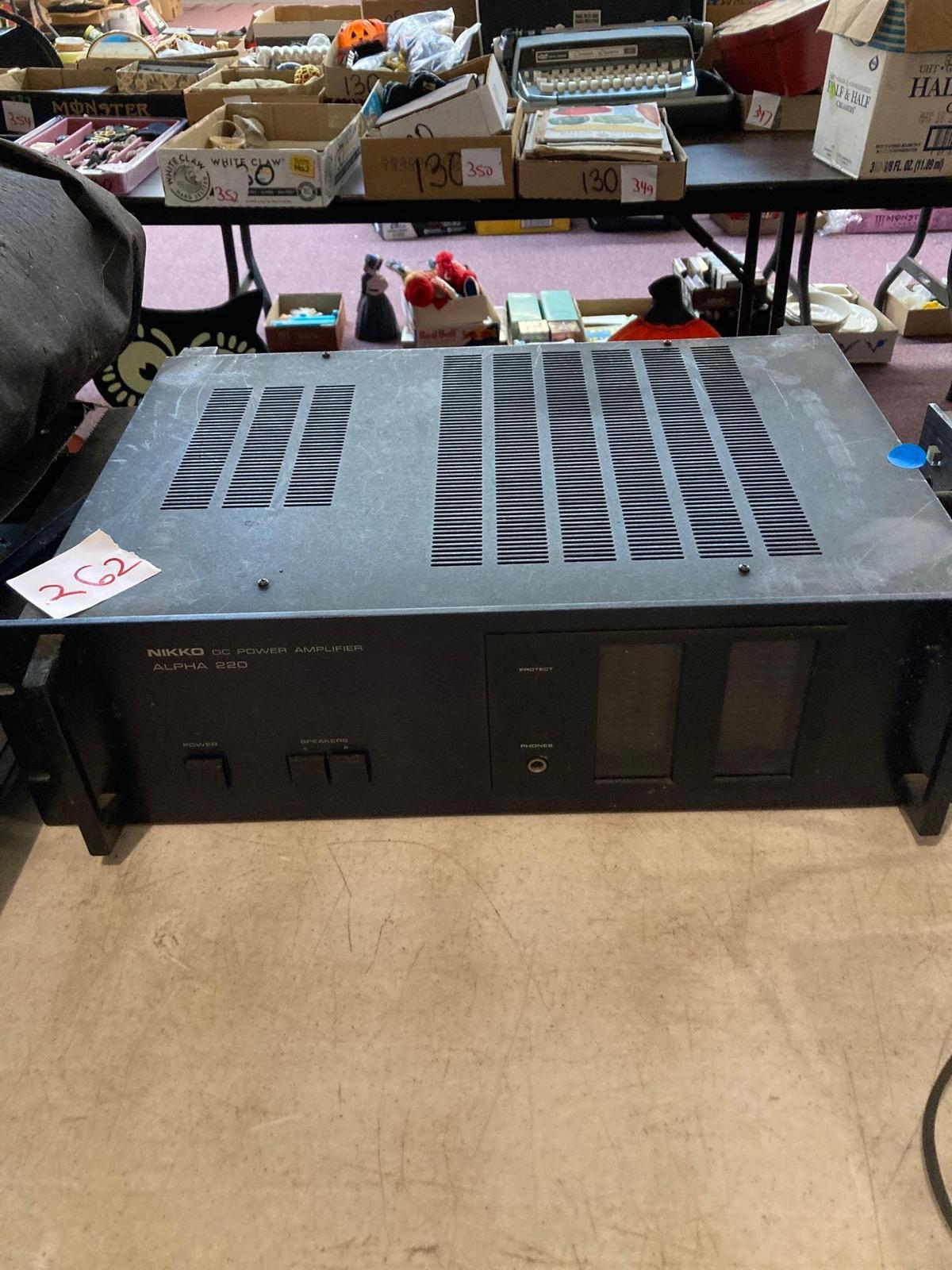 Nikko DC power amplifier