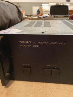 Nikko DC power amplifier