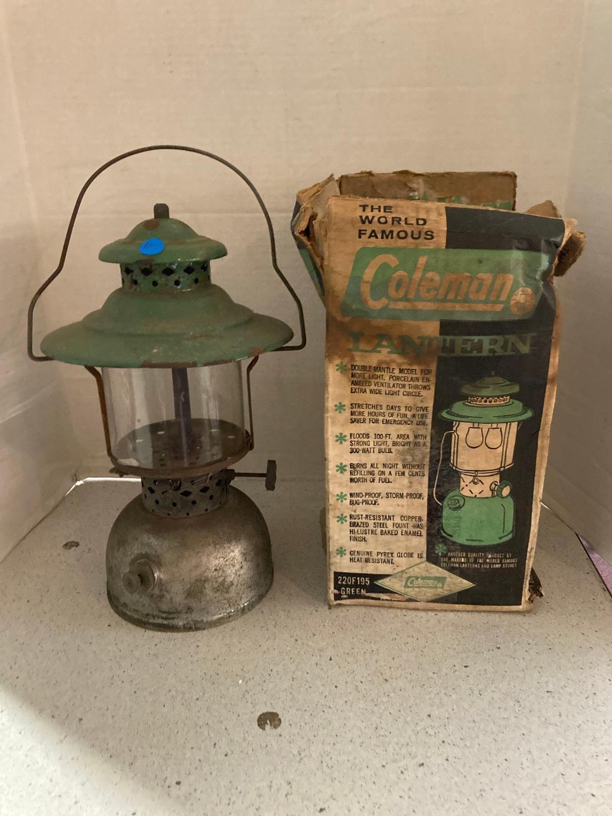 Pair of Coleman lanterns