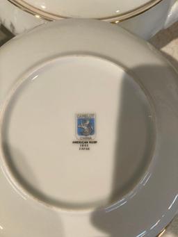 Camelot China American Rose set of china