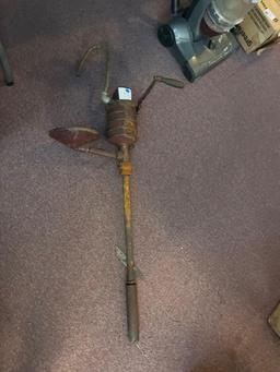 old barrel pump