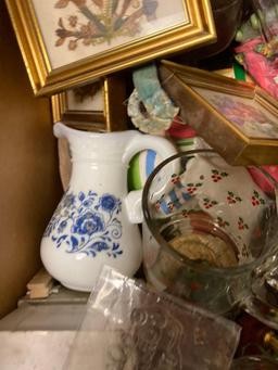 Lot of glassware etc