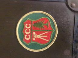 CCC civilian conservation corps, trunk and patch