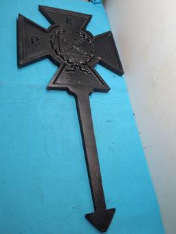 Reproduction Confederate grave marker