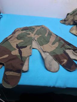 10 M1 helmet camouflage covers