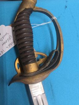 model 1889 German sword with scabbard