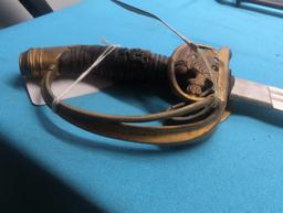 model 1889 German sword with scabbard