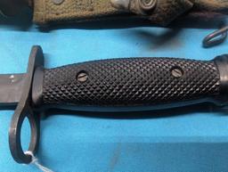 US M7 bayonet with sheath