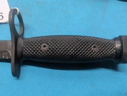 US M7 bayonet with sheath