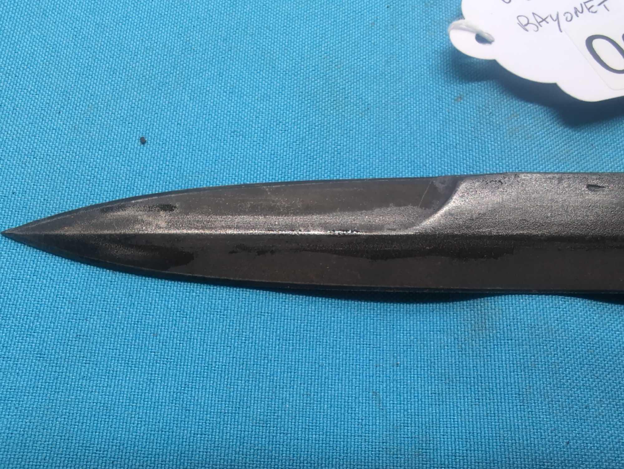 US M7 bayonet with sheath