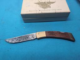 2 lock back pocket knives Gerber Kershaw