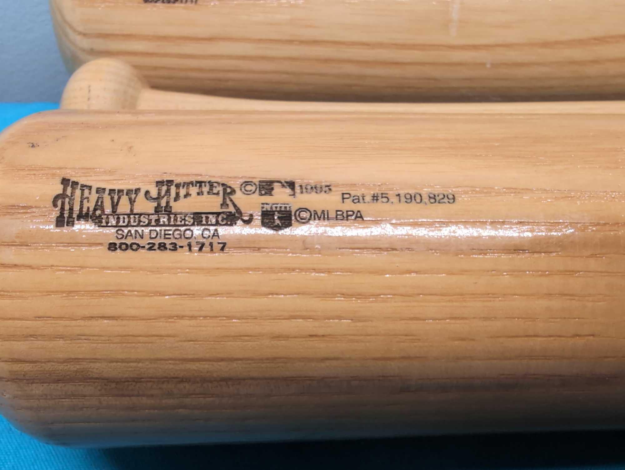 Cleveland Indians 3 bats 1995 World Series