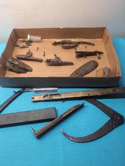 Early Shotgun parts razor calipers latches