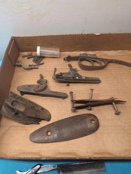 Early Shotgun parts razor calipers latches
