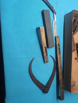 Early Shotgun parts razor calipers latches