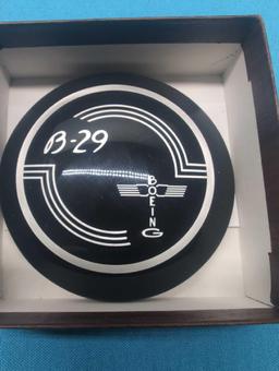 Boeing B29 Yoke Cap and Restoration tag