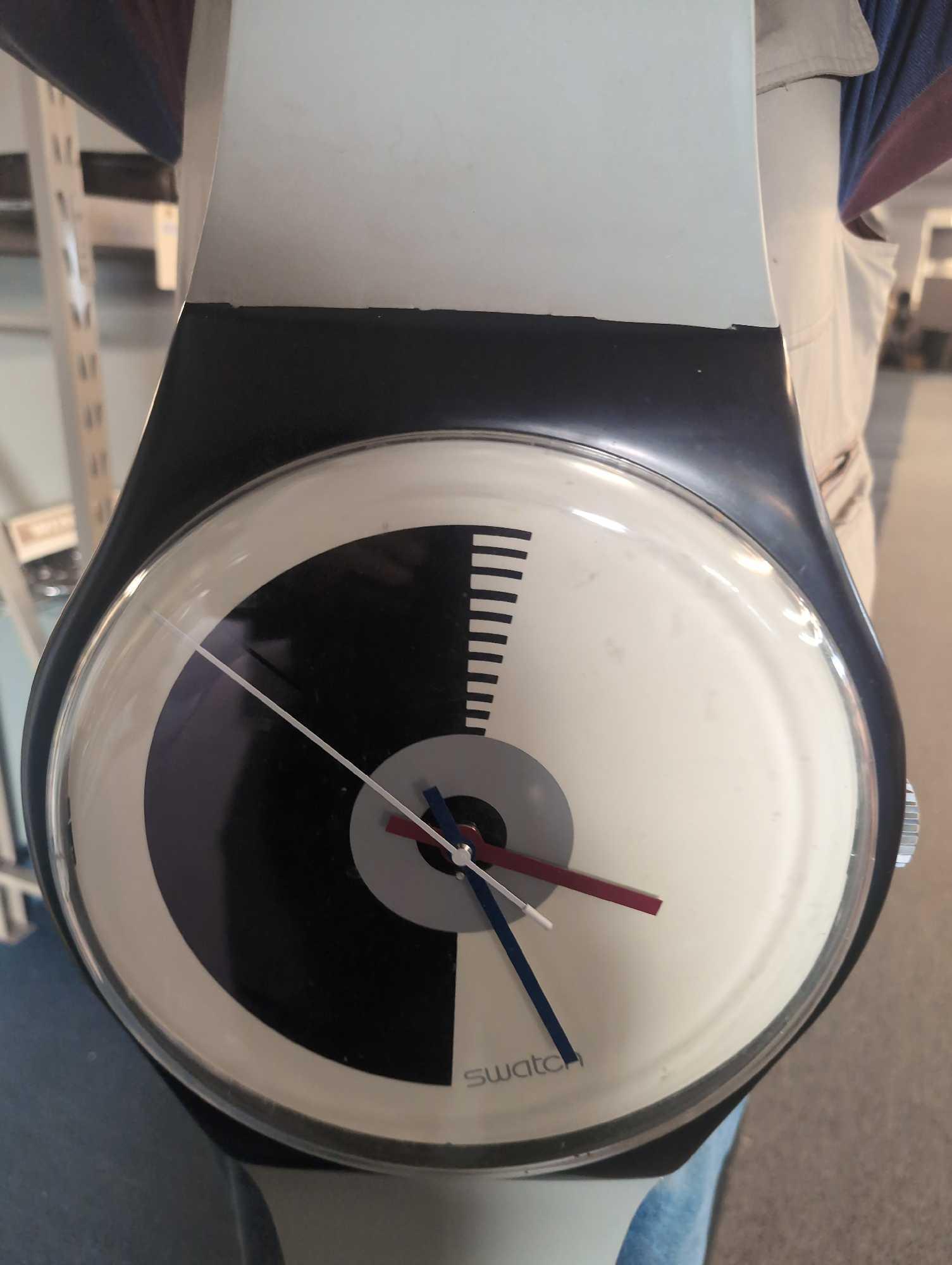 Huge Swatch Watch store display