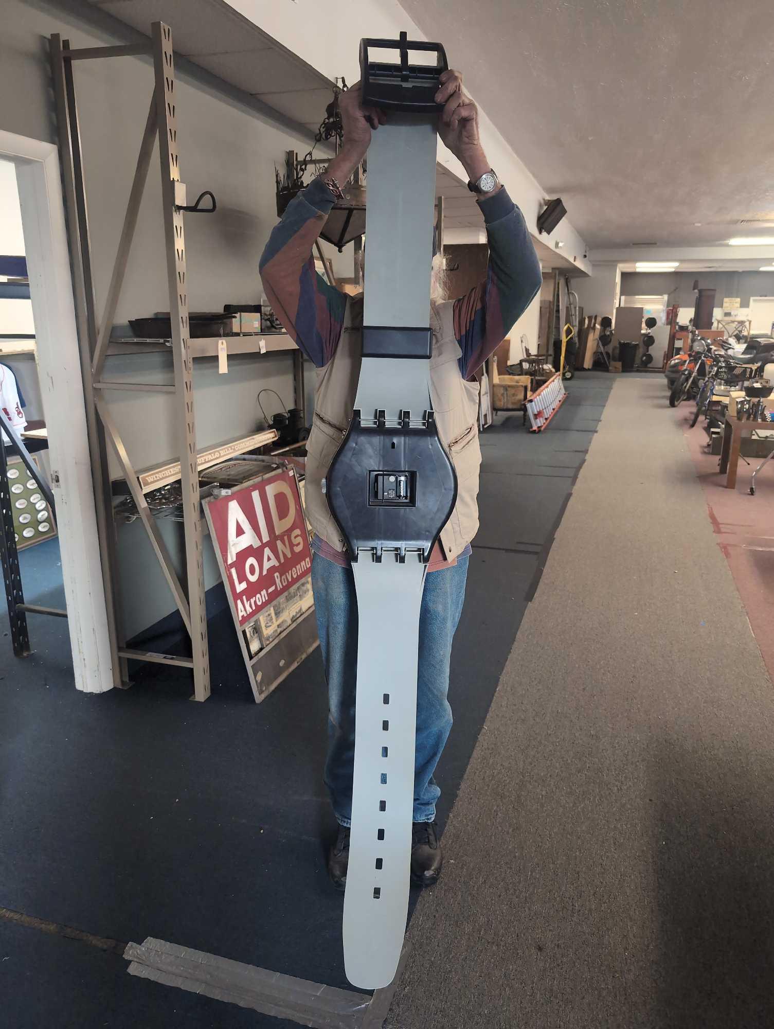 Huge Swatch Watch store display