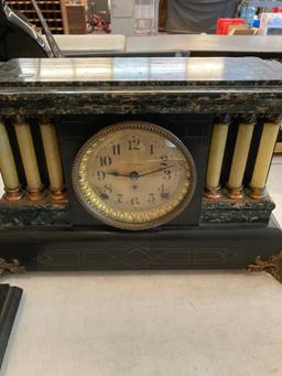 6 vintage clocks for parts only
