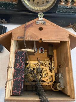 6 vintage clocks for parts only