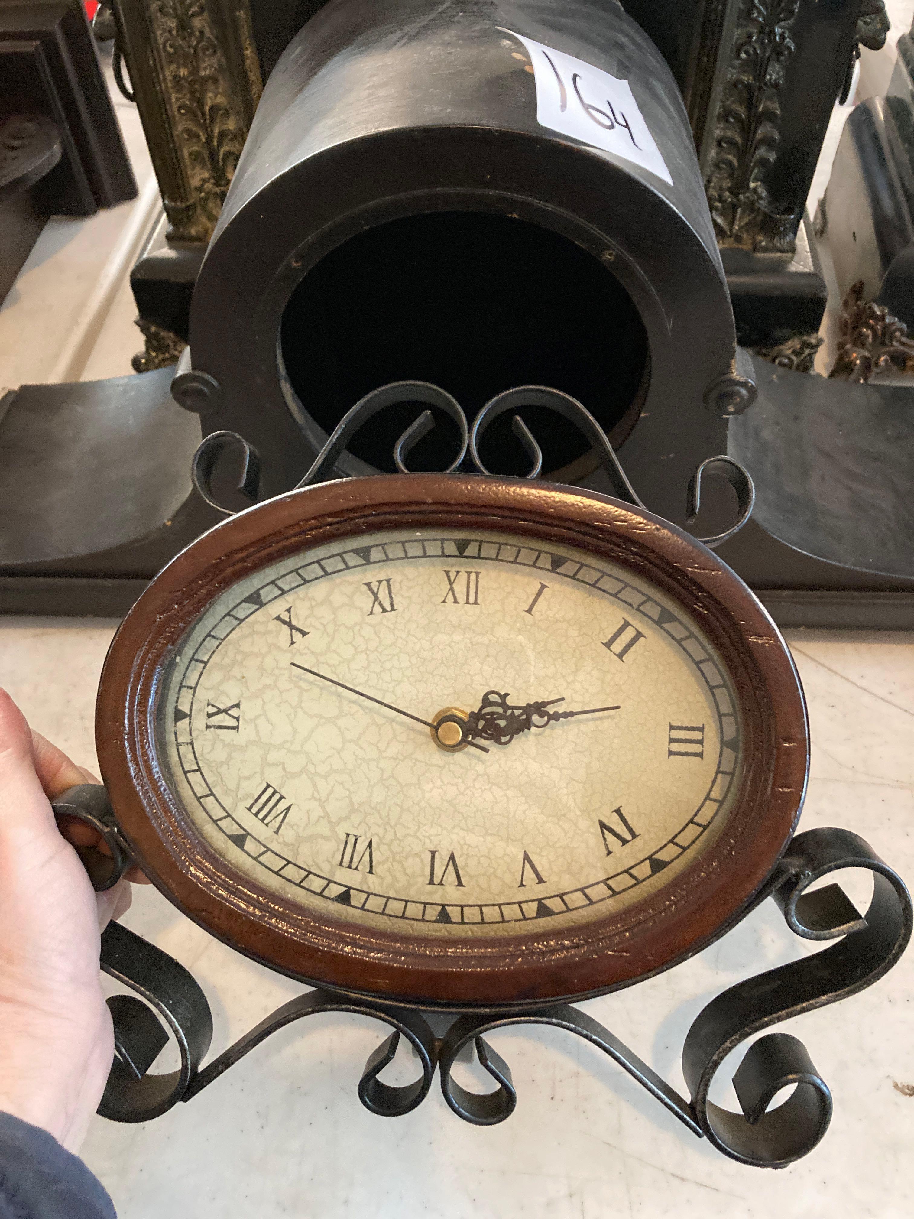 6 vintage clocks for parts only