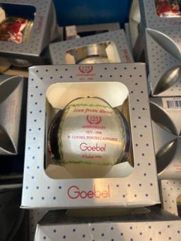 Tote full of Goebel Hummel 1996 ornaments