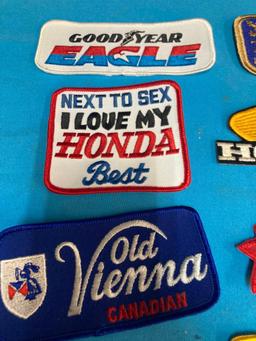 1970s motorcycle patches