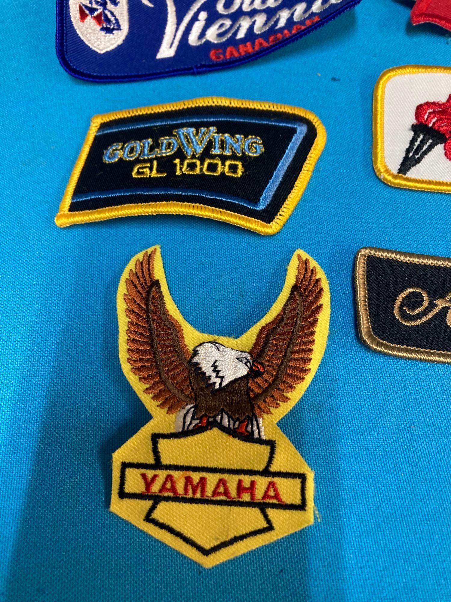 1970s motorcycle patches