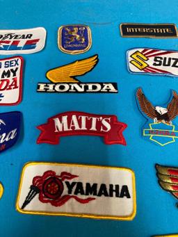 1970s motorcycle patches