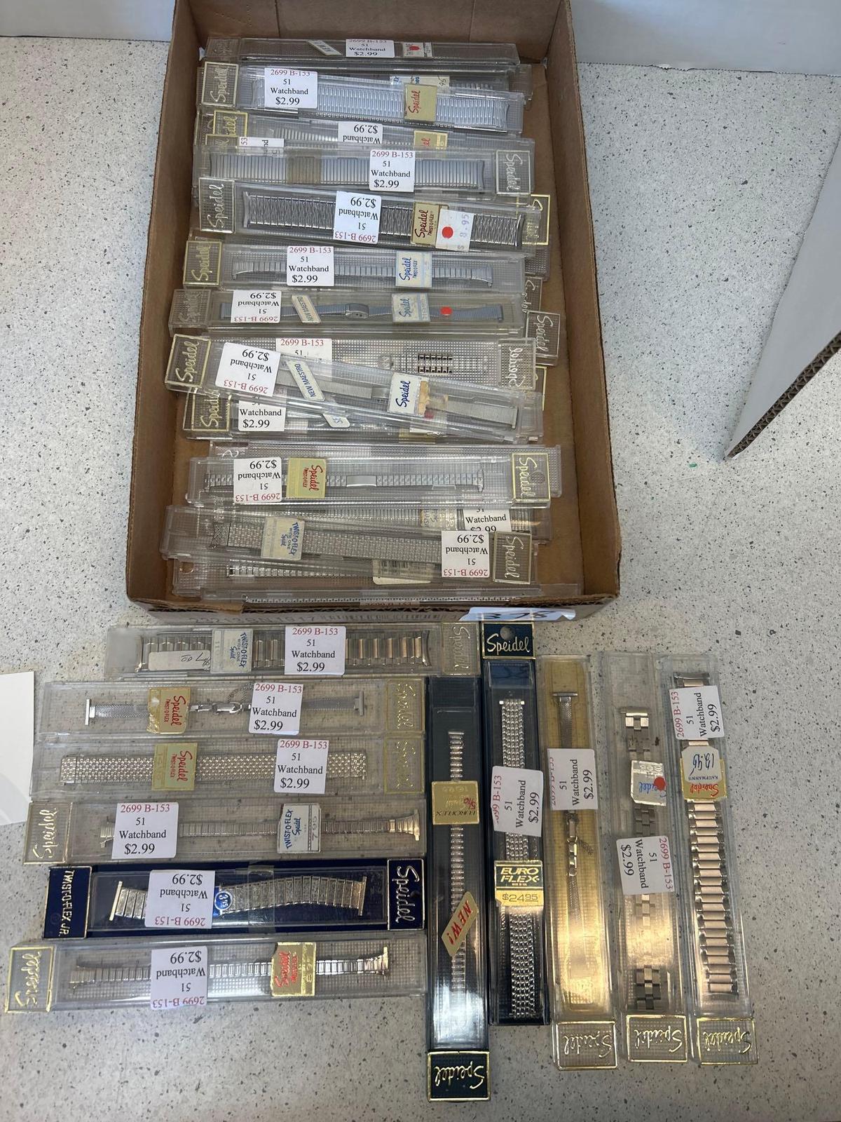 New old stock watch bands