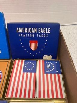 Patriotic playing cards