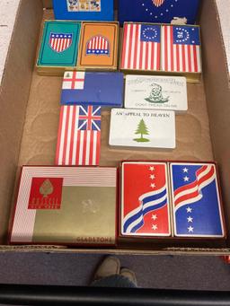 Patriotic playing cards