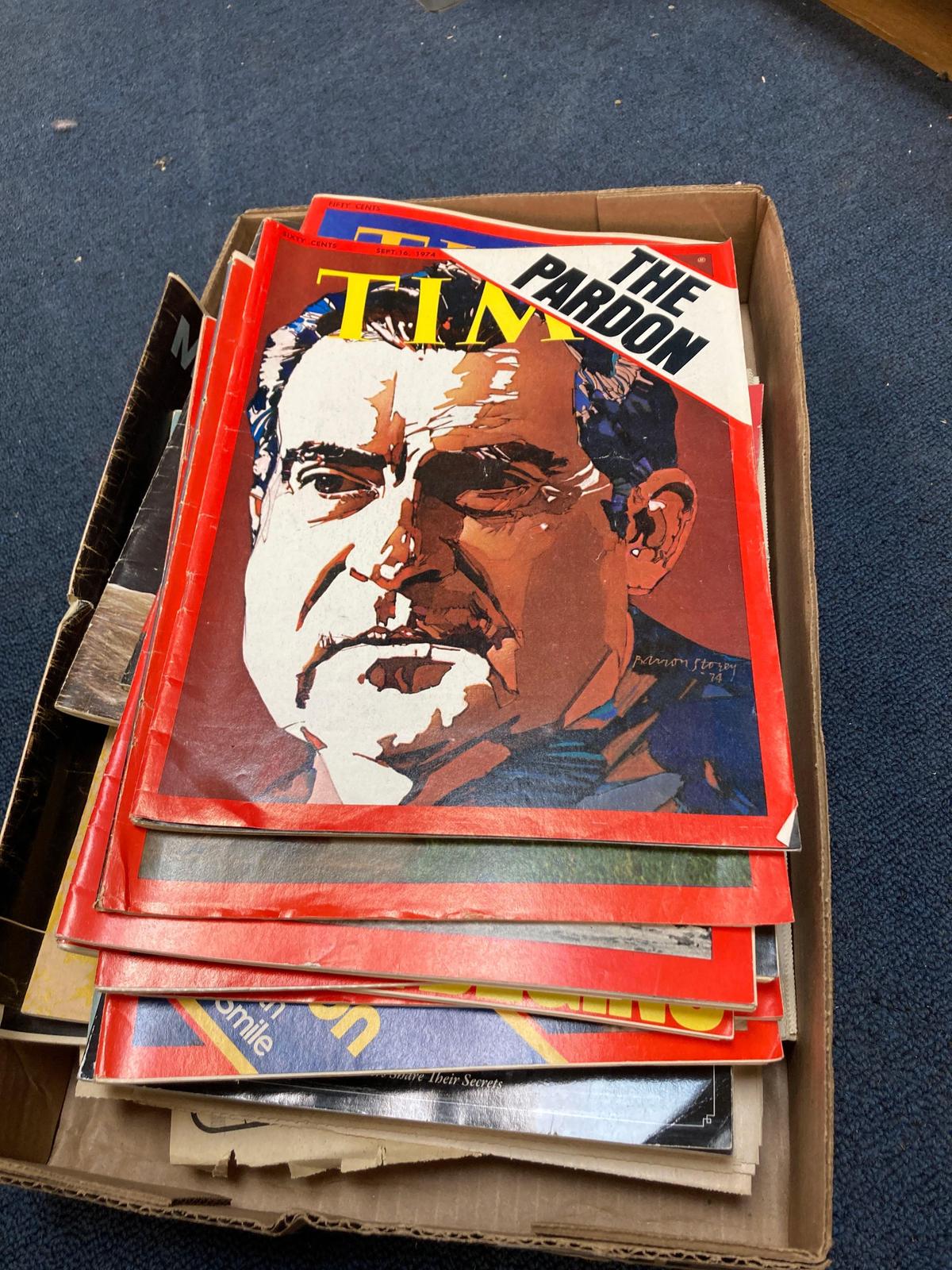 Vintage Time magazines