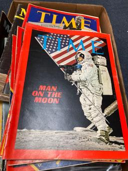 Vintage Time magazines