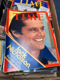 Vintage Time magazines