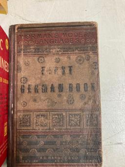 vintage books hardback and paperback