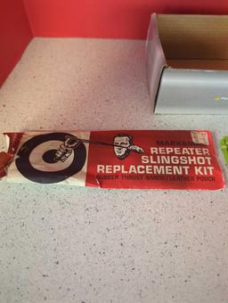 Slingshots and Marksman repeater slingshot replacement kit