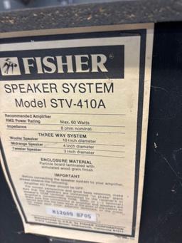Fisher floor speakers